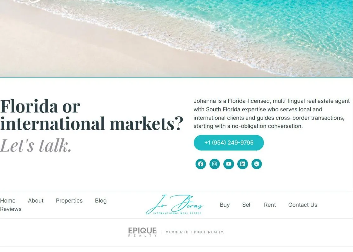 Brand banner